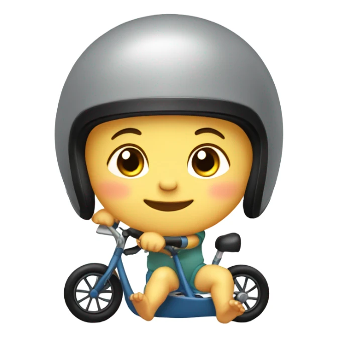 Baby is on the bicycle sticker