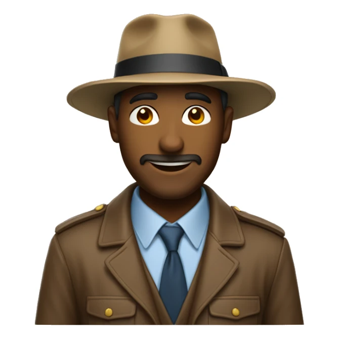 un homme qui soulève son chapeau sticker