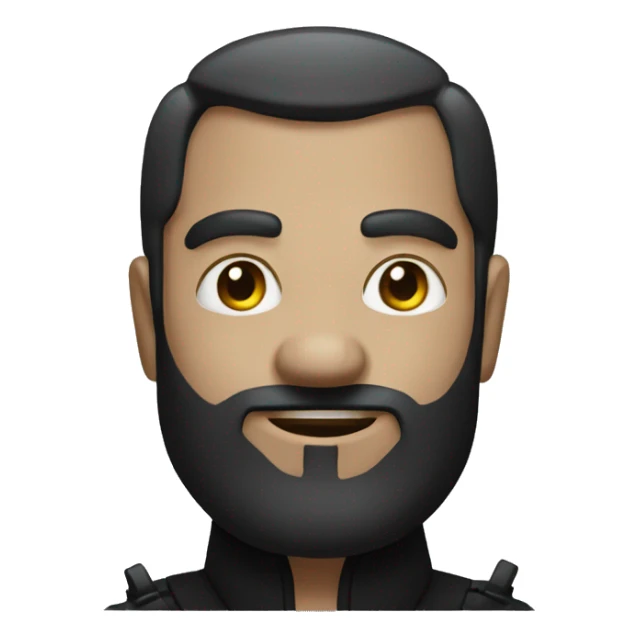 Neo from matrix waving with a serious face sticker