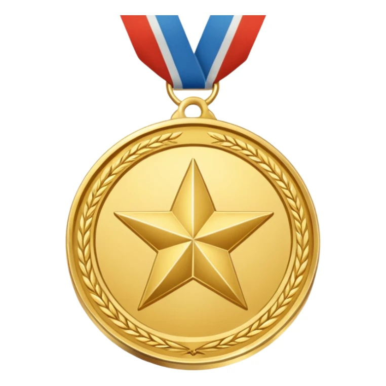 Médaille du courage Cerballiance version cartoon sticker