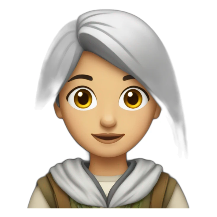 kurdish girl sticker