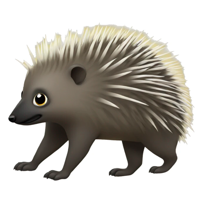 Brazilian porcupine sticker