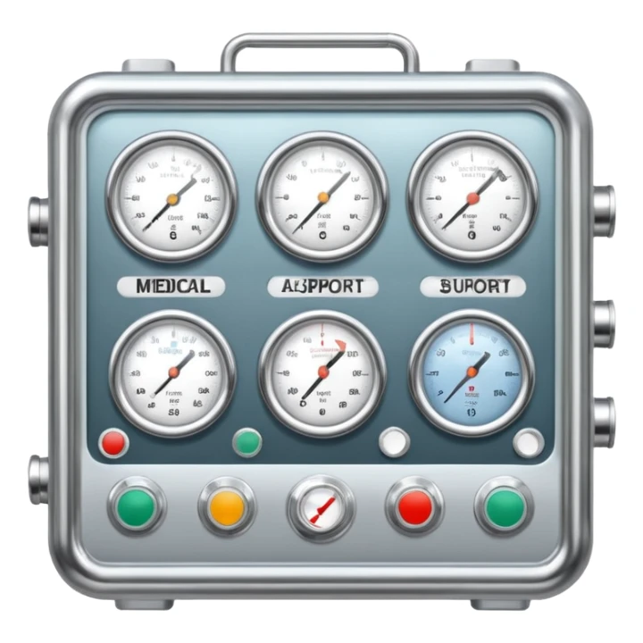 medical life support apparatus sticker