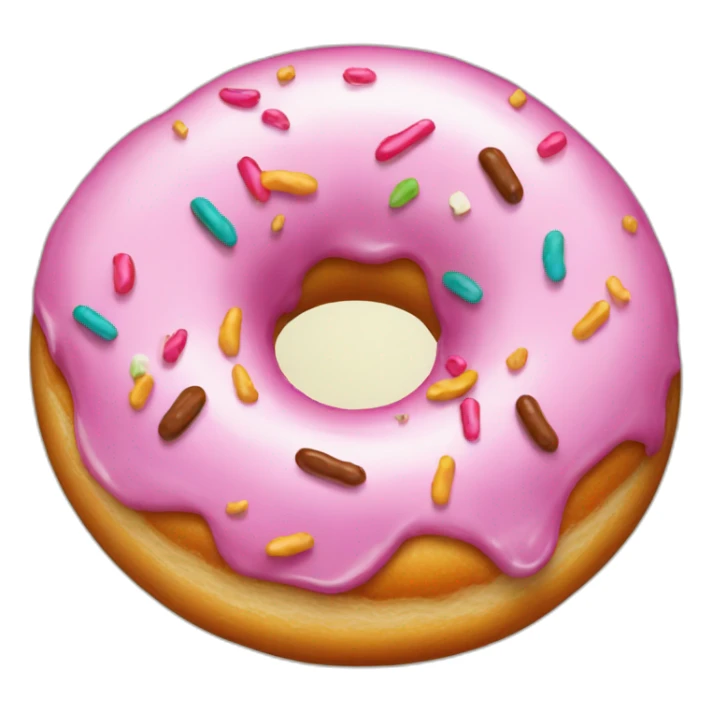 Picture of a donut sticker