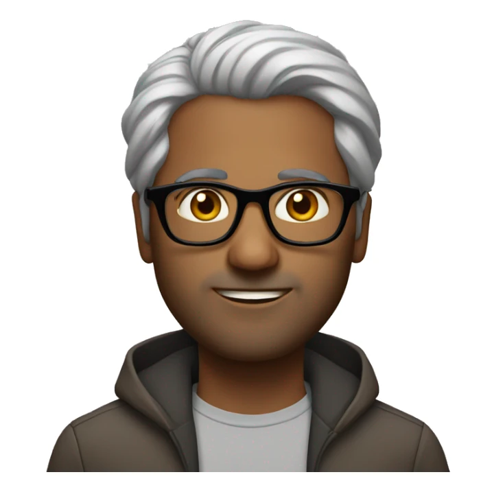 indian men with specs age 40 with hair sticker