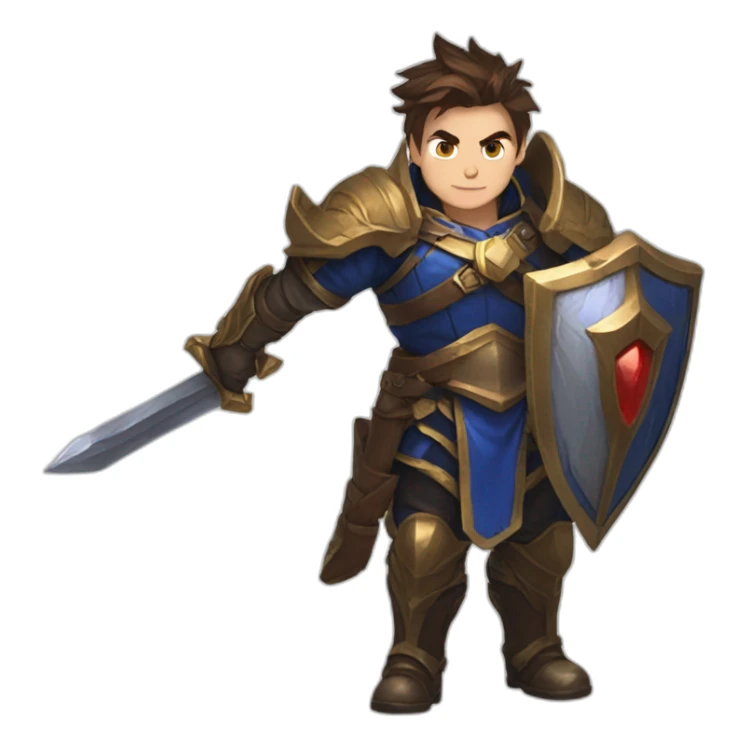 Garen League of legend sticker