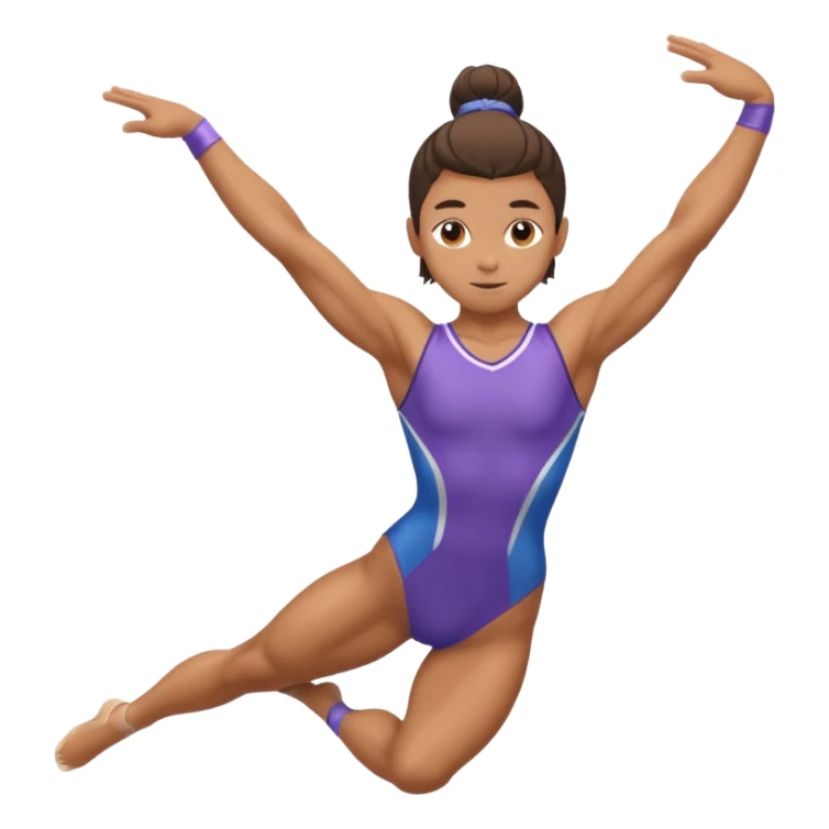 gymast of gymnastic artistic sticker