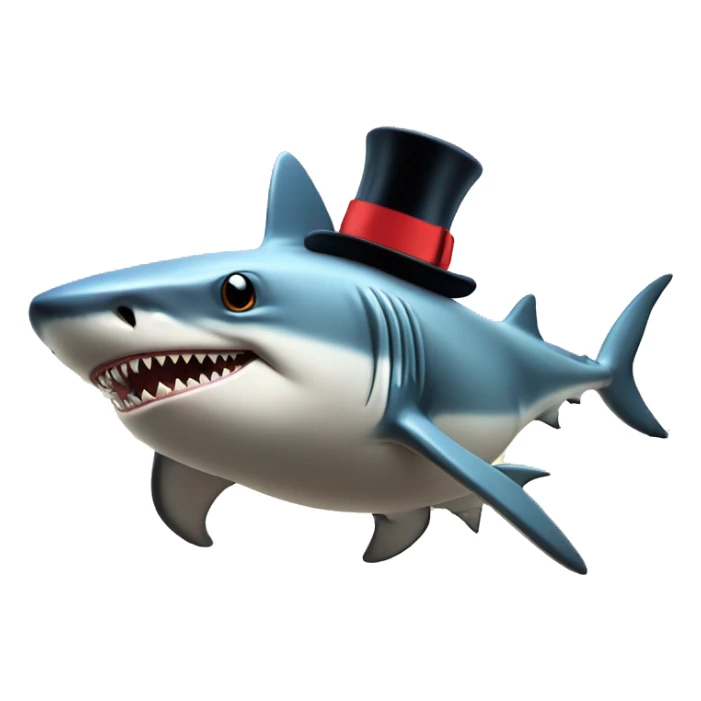 Shark with a top hat fighting a bear with an octupus on its head while on the top of a skyscraper sticker