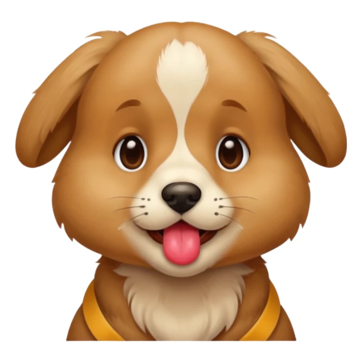 Pup blowing lip kisses sticker