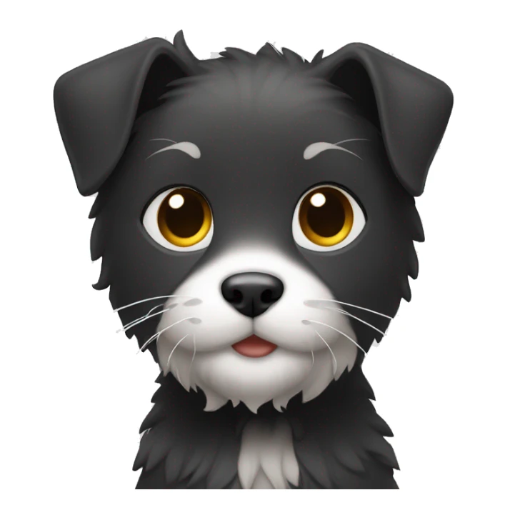 Moça branca com cabelo preto. Com um gato e um cachorro no colo sticker