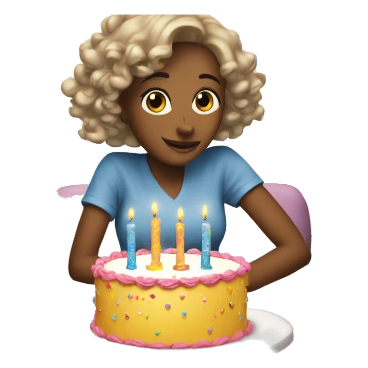 Birthday thank you wishes sticker