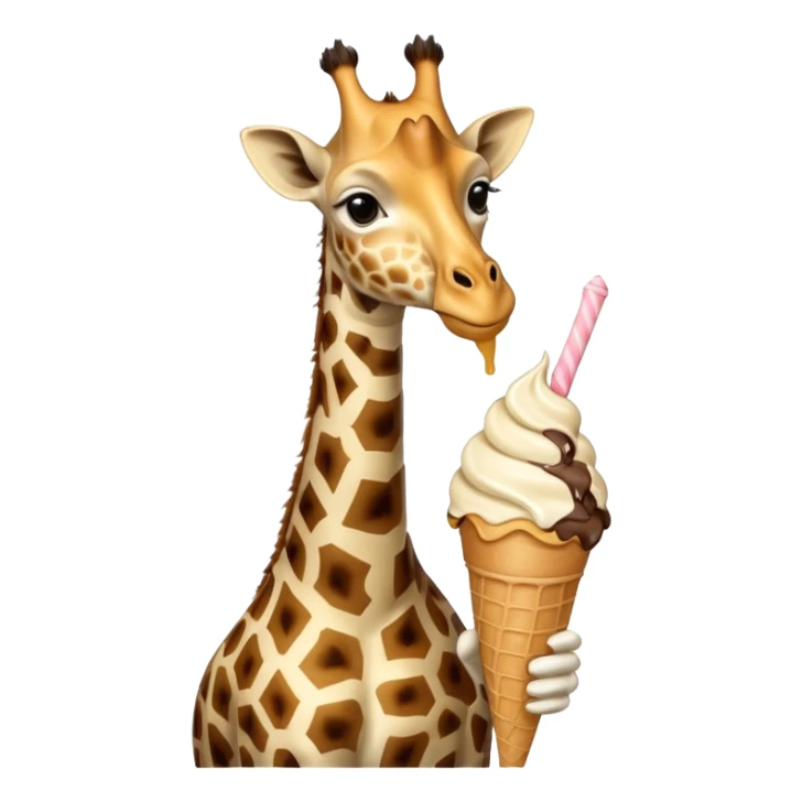 Giraffe with Ice Creams
Giraffe holding double scoop



 sticker