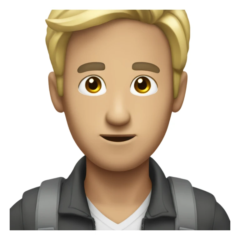 una persona confundida con las manos ar sticker