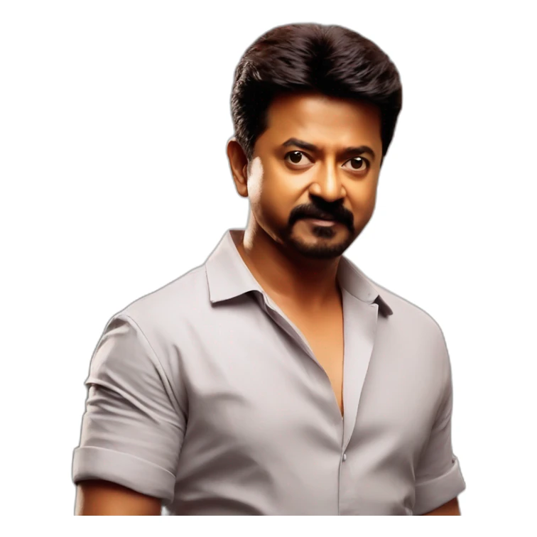 Thalapathy vijay fight kamal hassan sticker