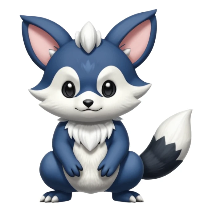 Teddiursa-Meowstic-Minccino-Obstagoon-fusion  sticker