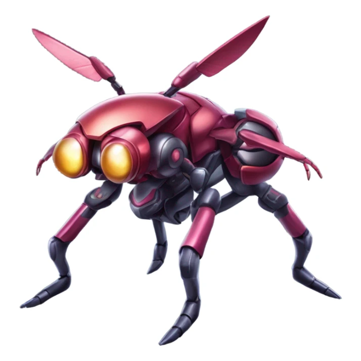 Genesect Pokémon Medabot sticker
