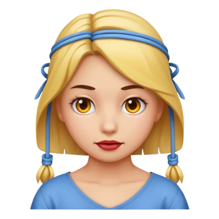 Bdsm girl emoji tied up sticker