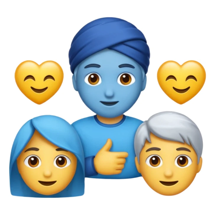 Kare mavi tik ınstagram'daki gibi böyle bir tek sticker