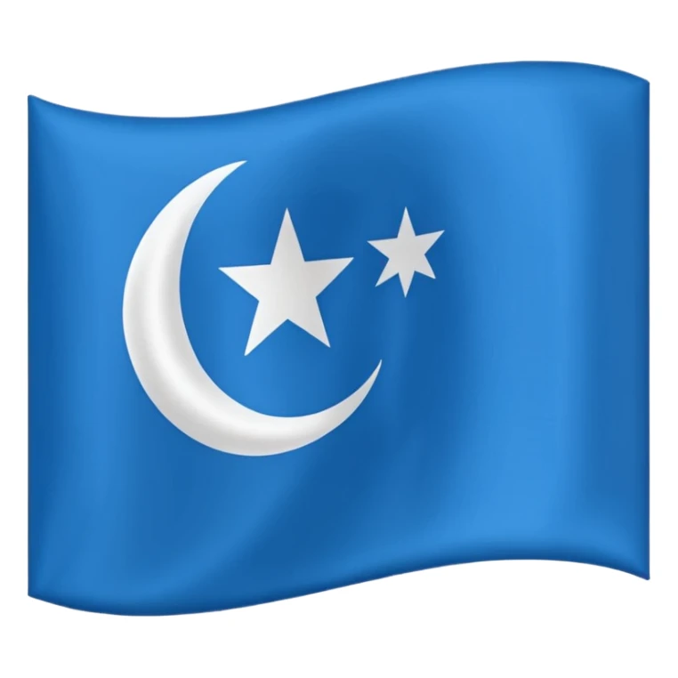 The flag of Awdal state in somalia sticker