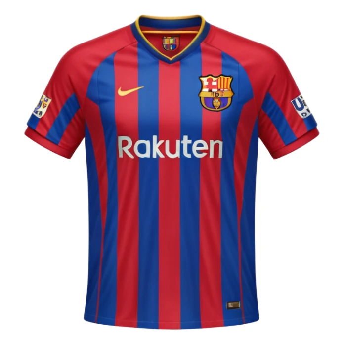 Barcelona football club jersey emoji sticker