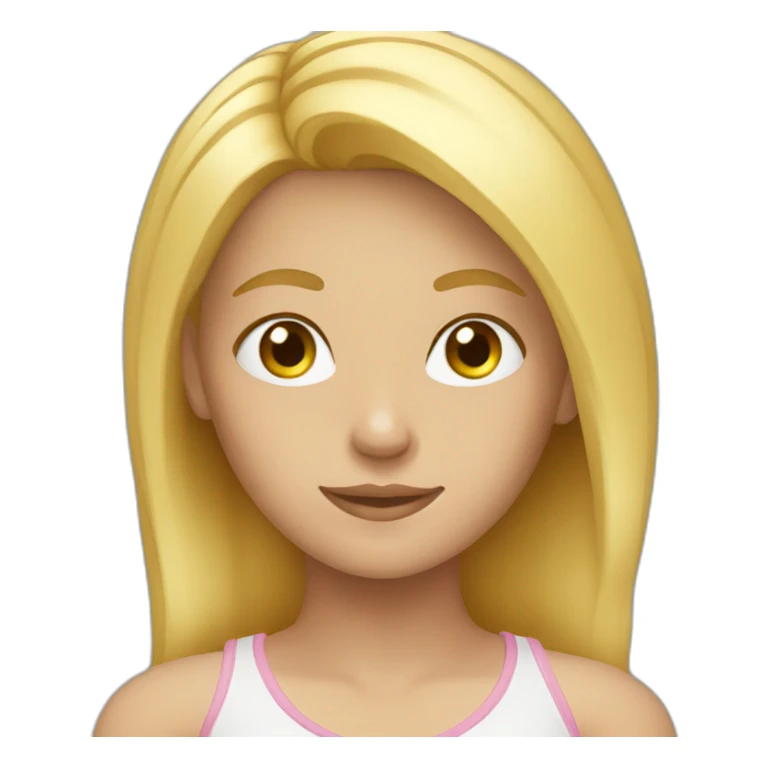 Blonde-teenager sticker