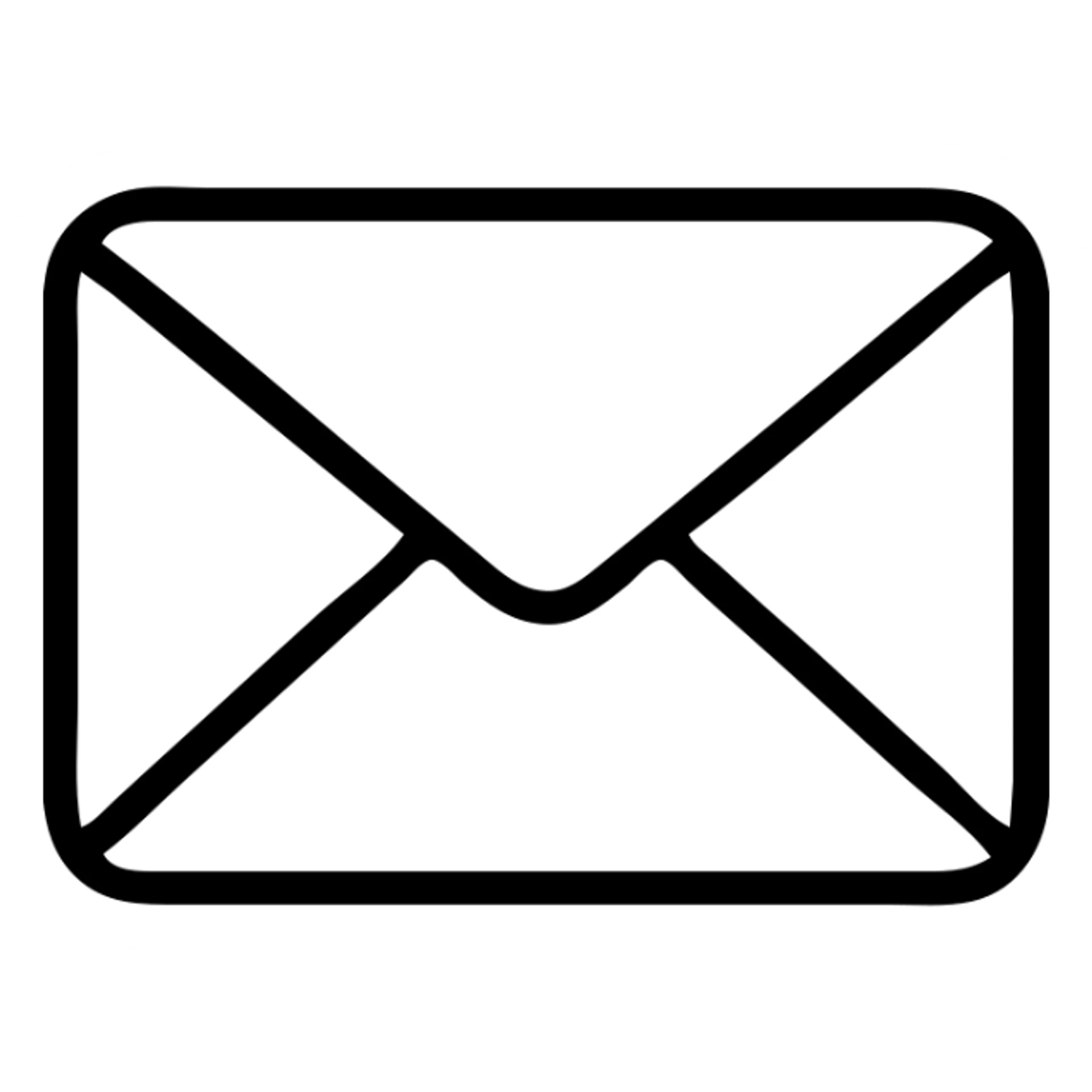 classic look mail letter digital icon sticker