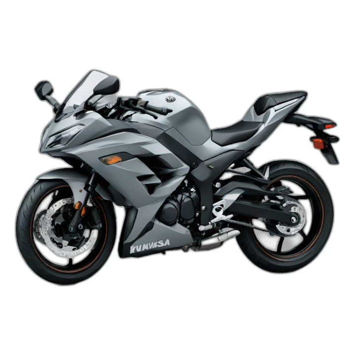 2023 Kawasaki Ninja 650 Gray sticker