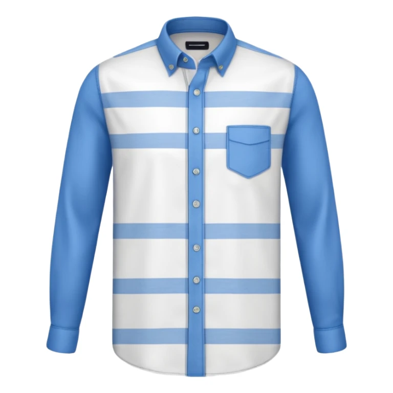 Camisa social manga longa xadrez  sticker