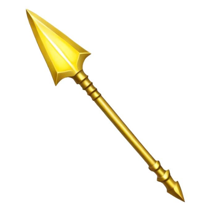 yellow magic spear sticker