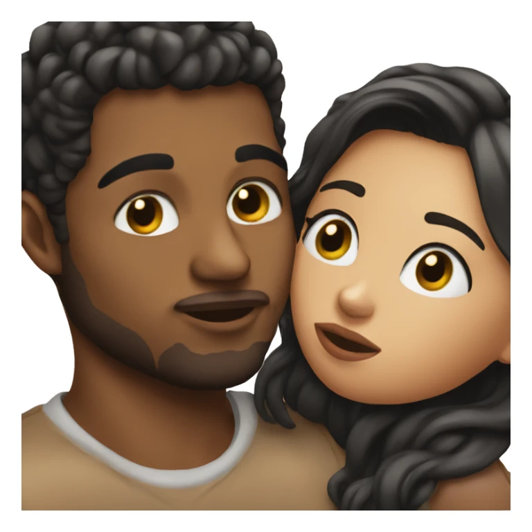 Me and my Boyfriend Kissing sticker