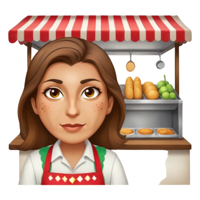 Street Food Vendor sticker