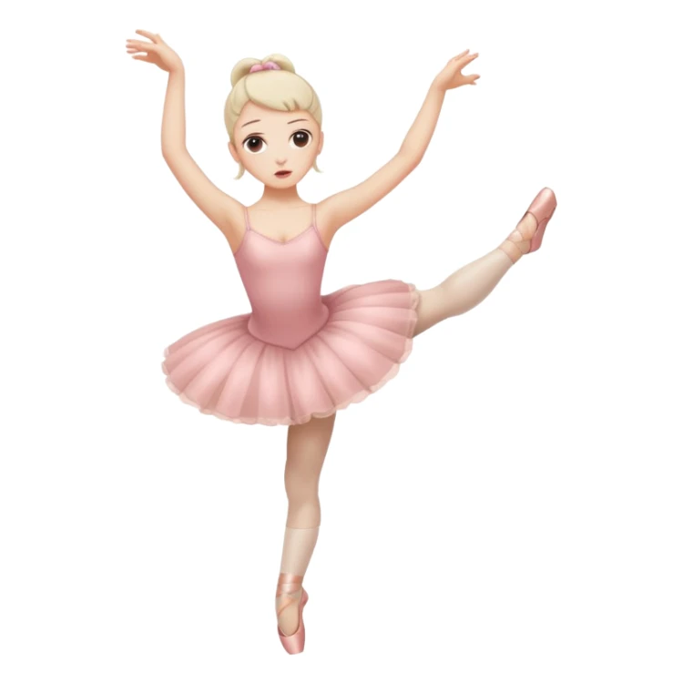 Create an emoji that is this 🙄mixed with 🤮 and at dance 🩰 sticker