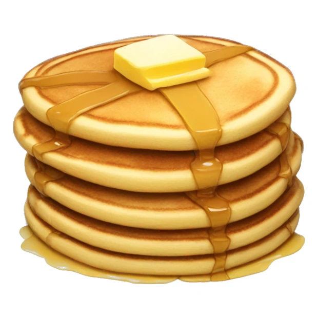 Pancake stack sticker