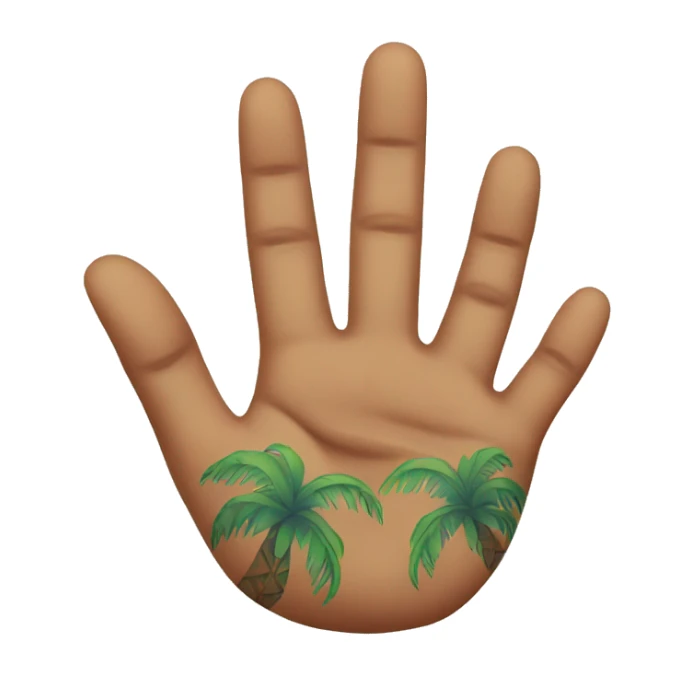 Hawaiian tattoo Shaka  sticker