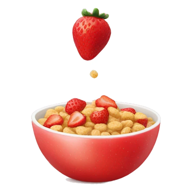 Strawberry Cereal sticker