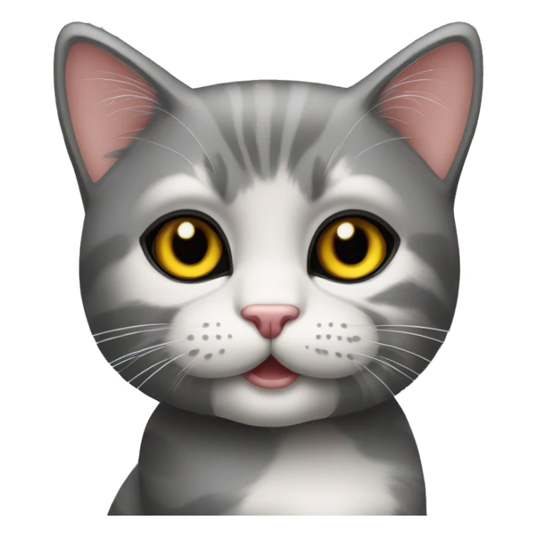 Um garoto loiro com mascara preta e orelha de gato sticker