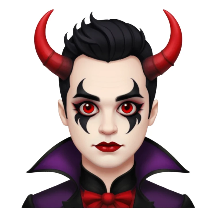 brendon urie demon from emperors new clothes sticker