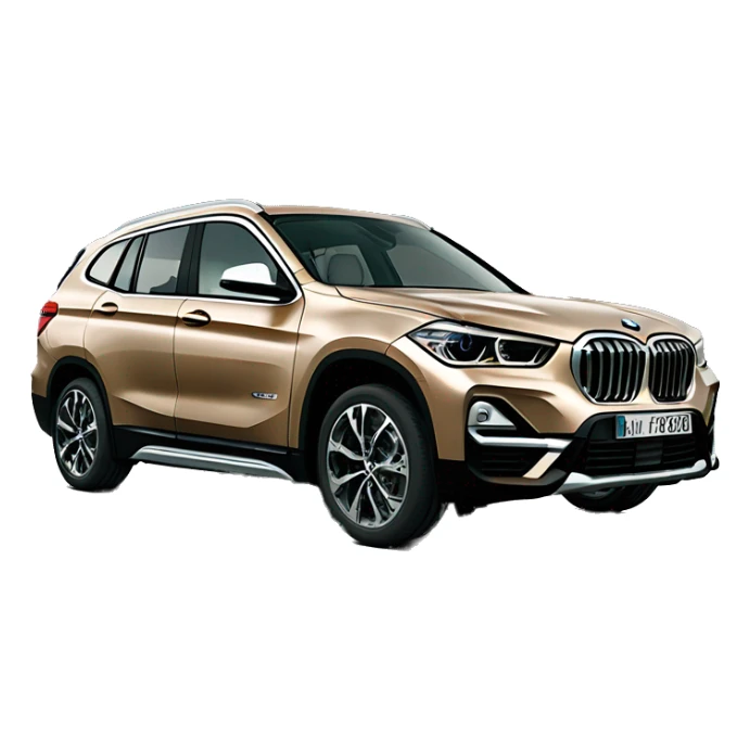 Bmw x1 2020 with leather beige seats  sticker