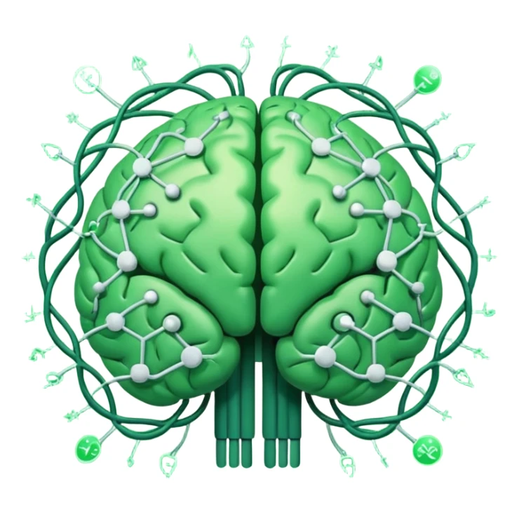 Create an emoji that reflects research in deep learning for medical physics sticker