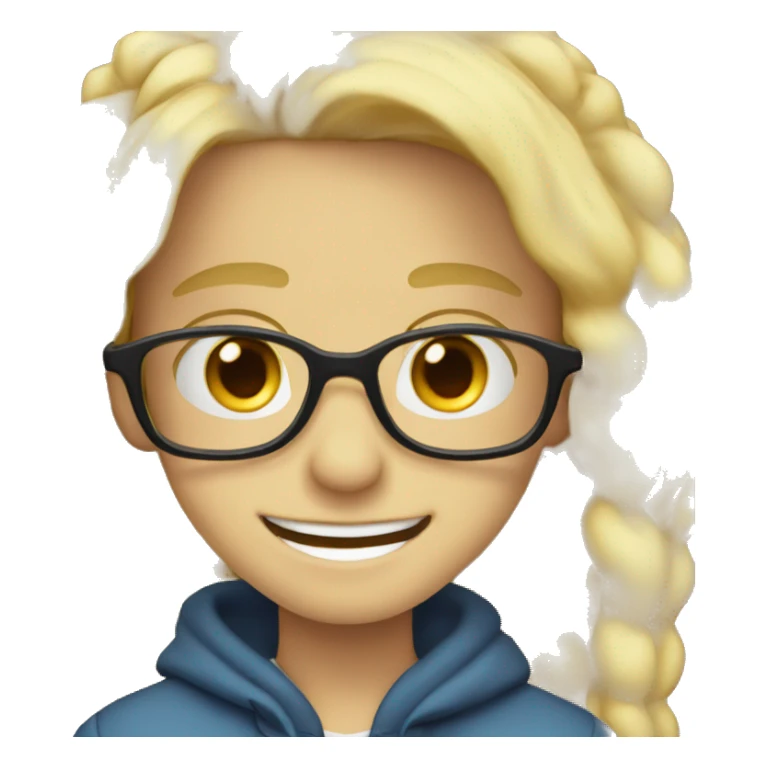 boy-Blonde-glasses-smile-biue eyes sticker
