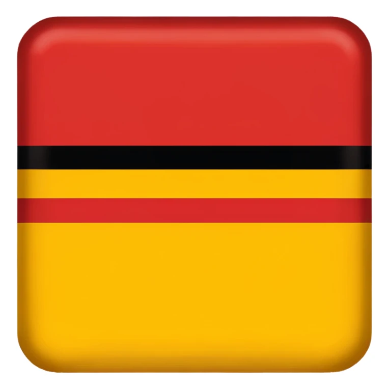 Make a flat color, red yellow and black Look like Germany. Just With The Colors, I, Give It To You And The Sammi order. sticker