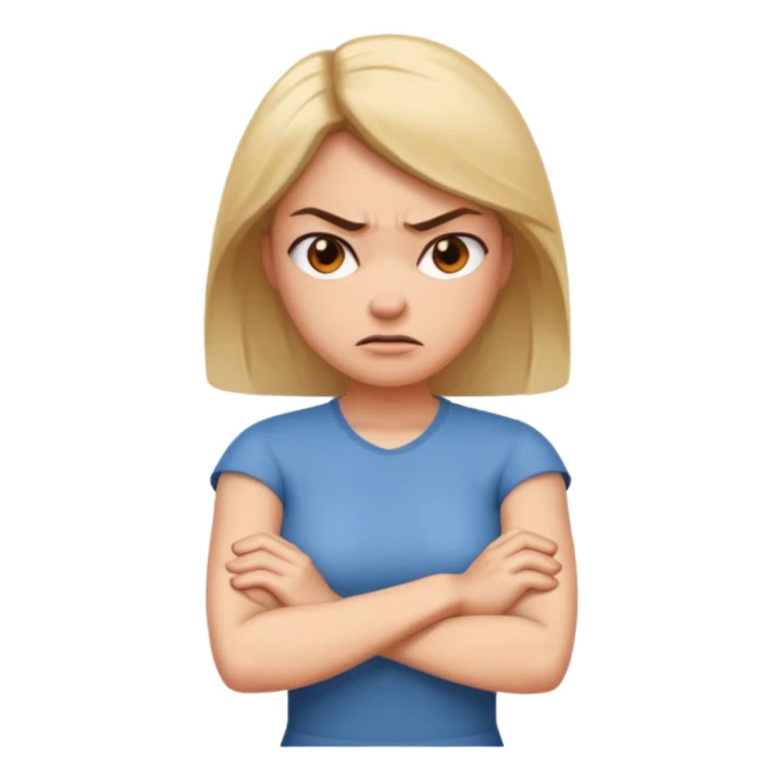 Woman “cock blocking”  sticker