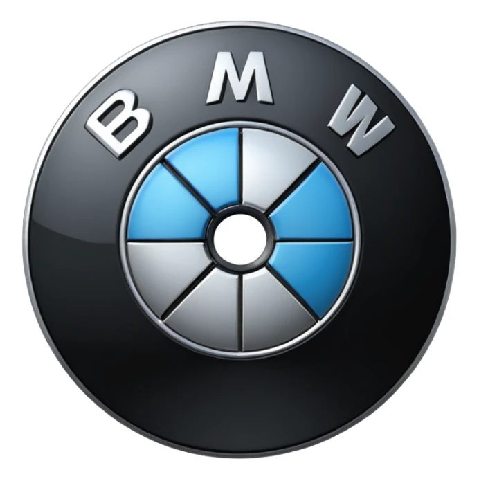 bmw logo sticker