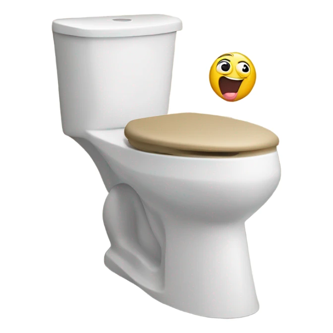 Skibidi sigma rizzler toilet sticker