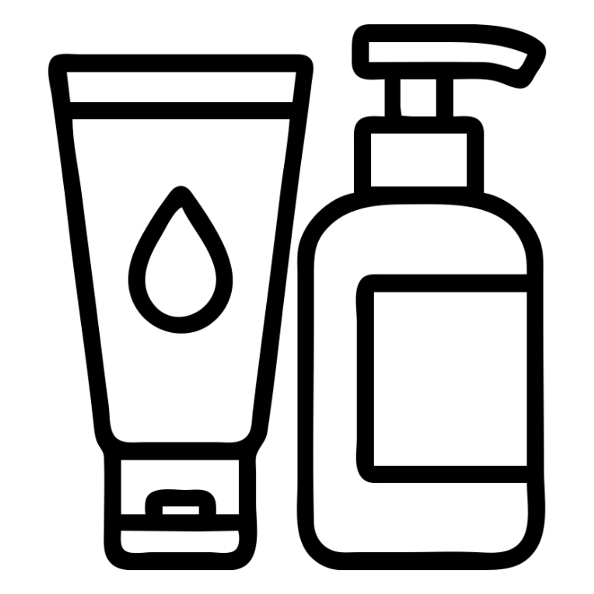 skincare products sticker