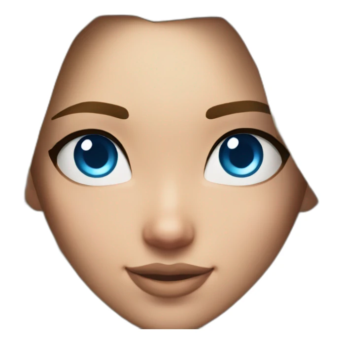 fortnite blue eyes blond sticker