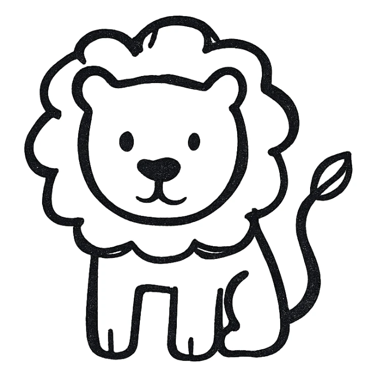 lion sticker