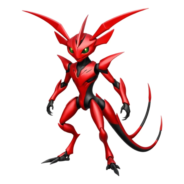 Bisharp-Scizor-Fakémon-hybrid-creature (full body)  sticker
