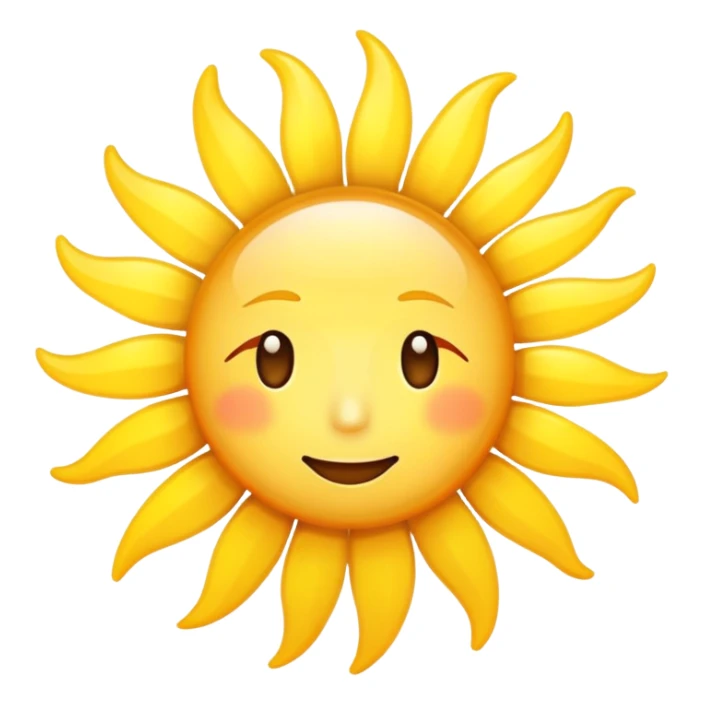 Sun with timer showing 15 minutes, morning sunshine exposure sticker