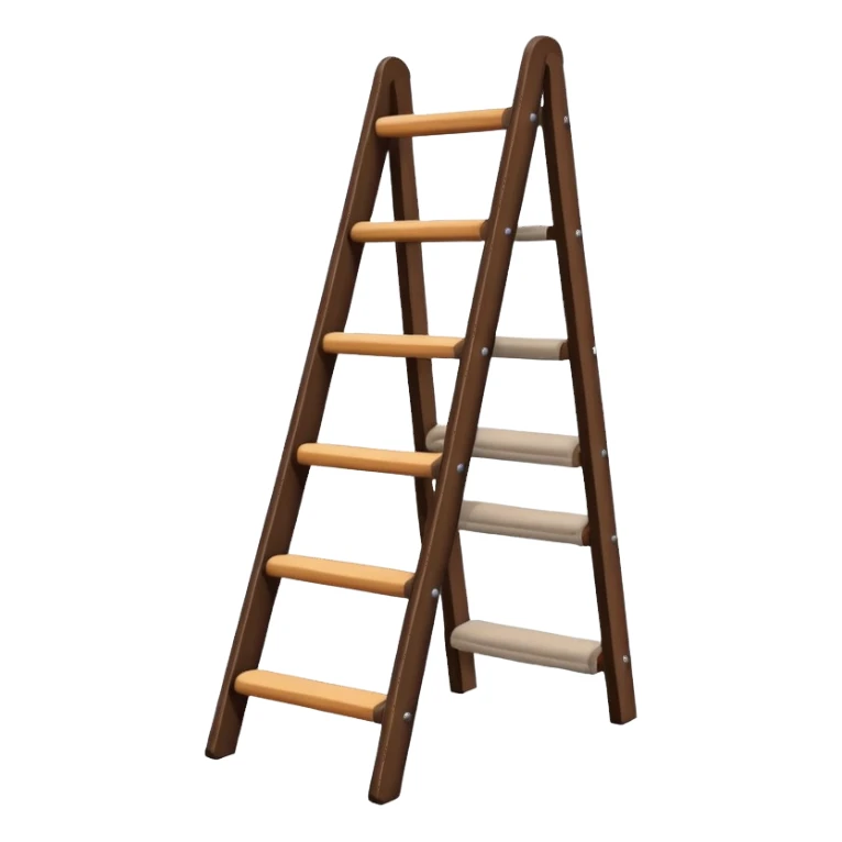 Simple wooden frame, vertical ladder, basic mattresses, often in children's homes or military barracks. sticker